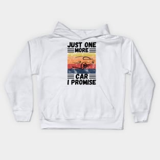 Just one more car I promise Kids Hoodie